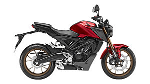 Honda CB125R Candy Chromosphere Red