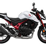 Honda CB750 Hornet Pearl Glare White