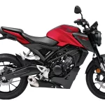 Honda CB125R Neo Sports Café 2024 Pearl Splendor Red