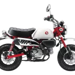 Honda Monkey 125 2025 Millenium Red Pearl Himalayas White