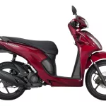 Honda Vision 110 2025 Candy Luster Red