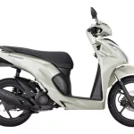Honda Vision 100 2025 Pearl Snowflake White